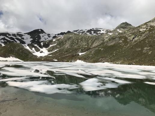Anfang Juli und noch viel Eis