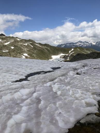 Viel Schnee in der Höhe