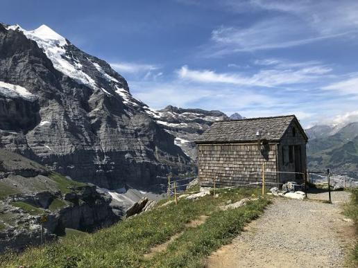 Ehemalige Mittellegihütte