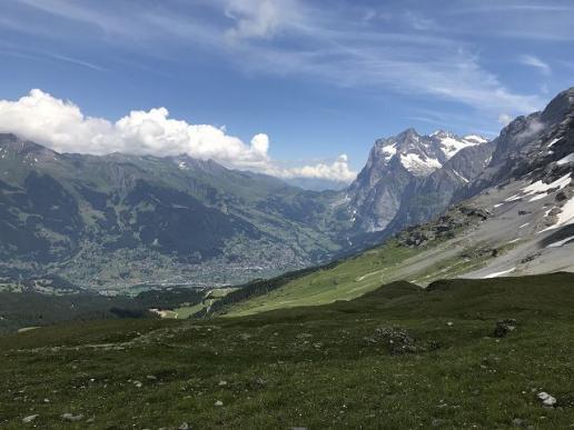 Wetterhorn und Grindelwald