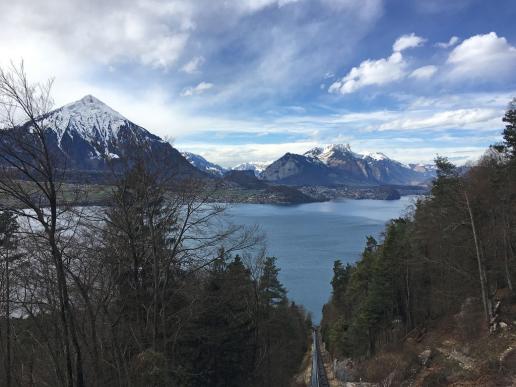 Der Föhn bricht langsam zusammen