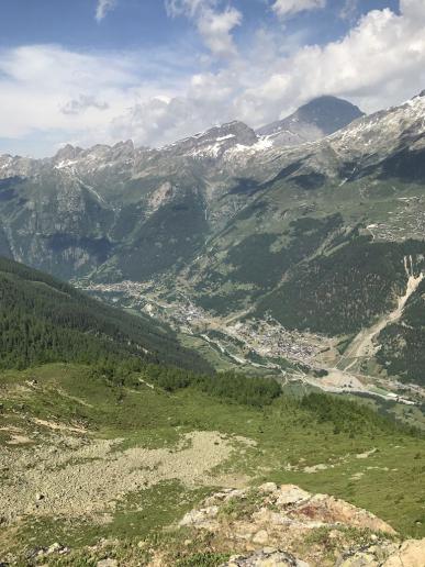 Lötschental von oben