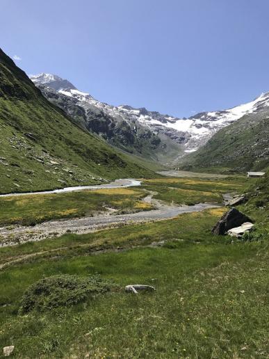 Schwemmebene auf Muot Selvas