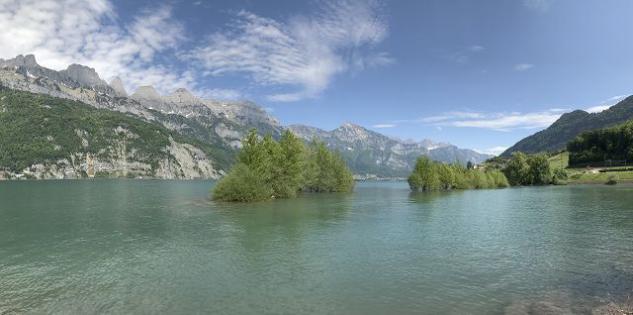 Walensee mit Churfirsten