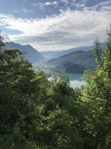 Blick ins Sarganserland