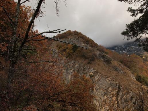 Passerelle à Farinet