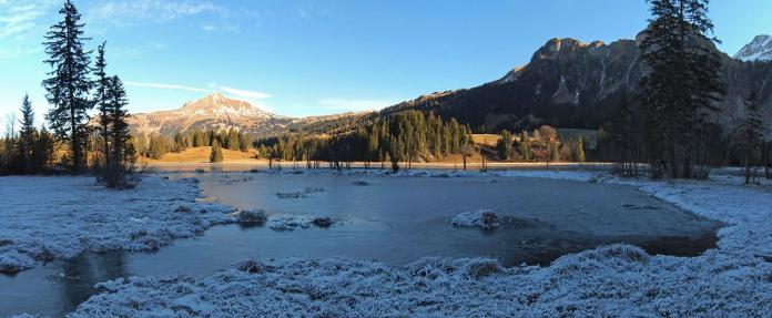 Lauenensee im Dezember