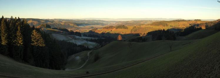 Blick bis zum Jura