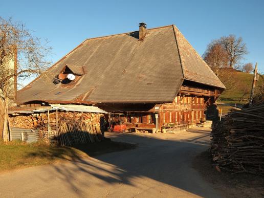 Typisches Emmentaler Bauernhaus